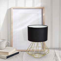 LUPO BLACK/GOLD floor lamp 1xE27 LUPO BLACK/GOLD floor lamp 1xE27