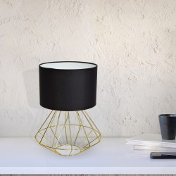 LUPO BLACK/GOLD floor lamp 1xE27 LUPO BLACK/GOLD floor lamp 1xE27