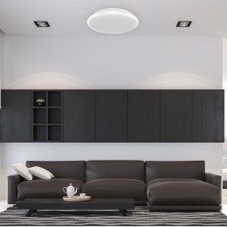 Plafon Terma Biały 18W LED IP44 Ø280 mm Plafon Terma Biały 18W LED IP44 Ø280 mm