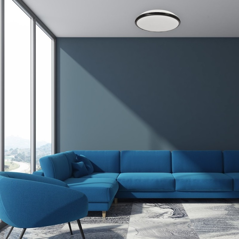 TERMA BLACK Ceiling Light 18W LED IP44 Ø280 mm TERMA BLACK Ceiling Light 18W LED IP44 Ø280 mm