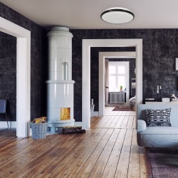 TERMA BLACK Ceiling Light 18W LED IP44 Ø280 mm TERMA BLACK Ceiling Light 18W LED IP44 Ø280 mm