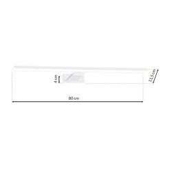 Shine Wall Lamp 80cm 15W LED White Shine Wall Lamp 80cm 15W LED White