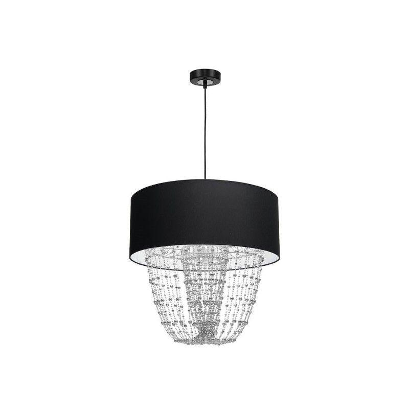 ALMERIA BLACK/CHROME Hanging Lamp 1xE27