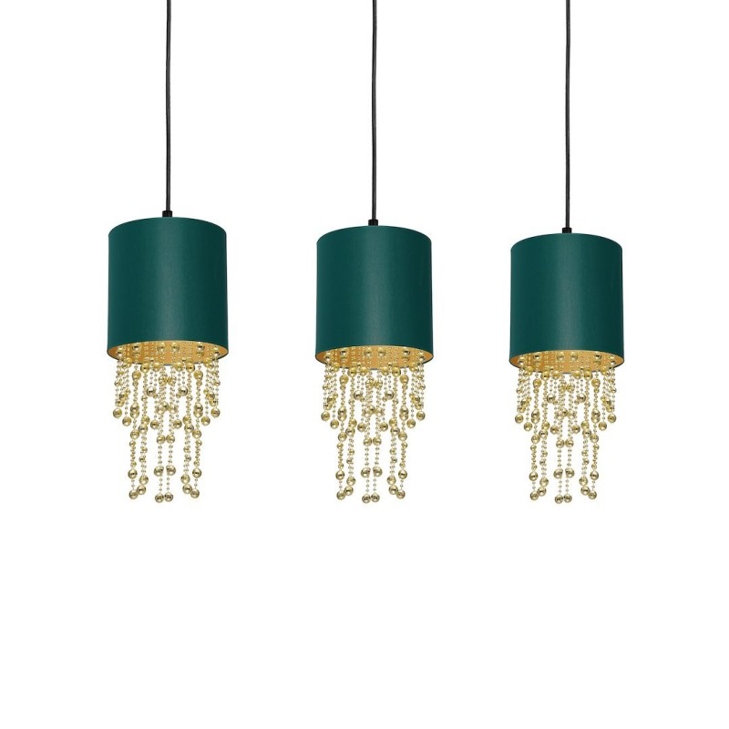 ALMERIA GREEN/GOLD Hanging Lamp 3xE27