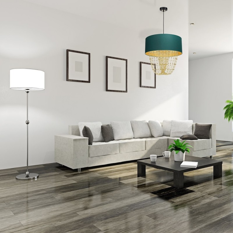 ALMERIA GREEN/GOLD Hanging Lamp 1xE27