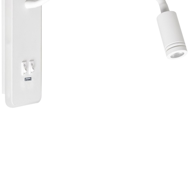 Lampka nocna Base 8W+2W Biały Lampka nocna Base 8W+2W Biały