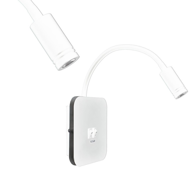Настільна лампа BASE 8W+2W WHITE
