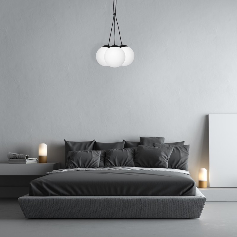 LIMA BLACK Hanging Lamp 3xE14 LIMA BLACK Hanging Lamp 3xE14