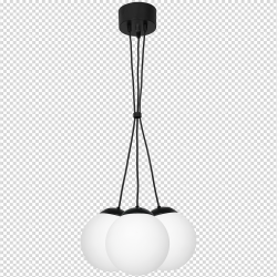 LIMA BLACK Hanging Lamp 3xE14 LIMA BLACK Hanging Lamp 3xE14