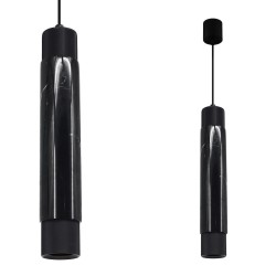 Lámpara colgante MARBLE BLACK 1xGU10 Lámpara colgante MARBLE BLACK 1xGU10