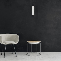 Lámpara colgante MARBLE WHITE/BLACK 1xGU10 Lámpara colgante MARBLE WHITE/BLACK 1xGU10