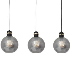 OMEGA BLACK/GOLD Hanging Lamp 3xE27 OMEGA BLACK/GOLD Hanging Lamp 3xE27