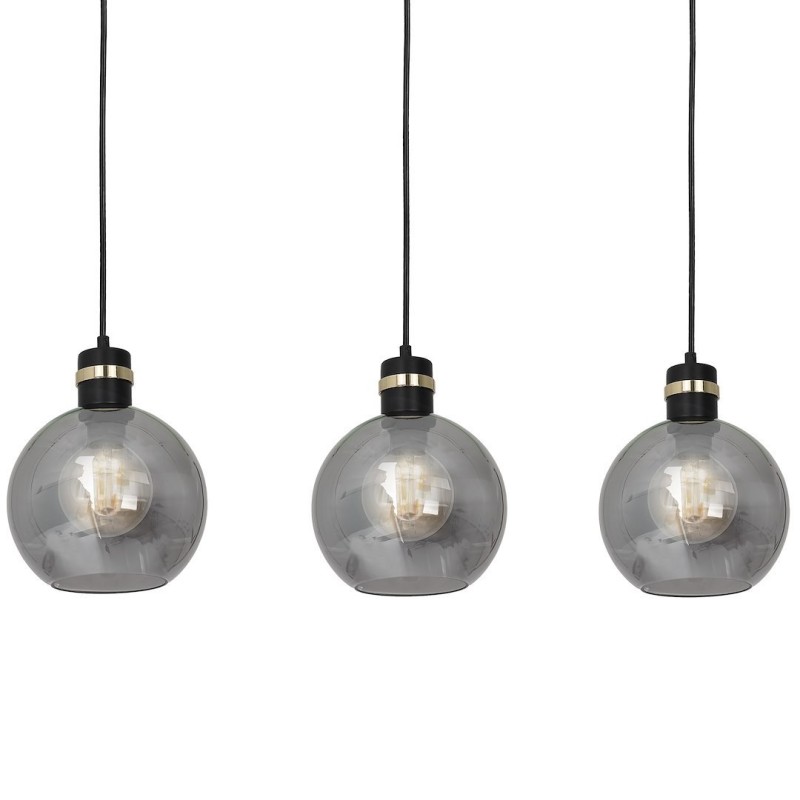 OMEGA BLACK/GOLD Hanging Lamp 3xE27 OMEGA BLACK/GOLD Hanging Lamp 3xE27