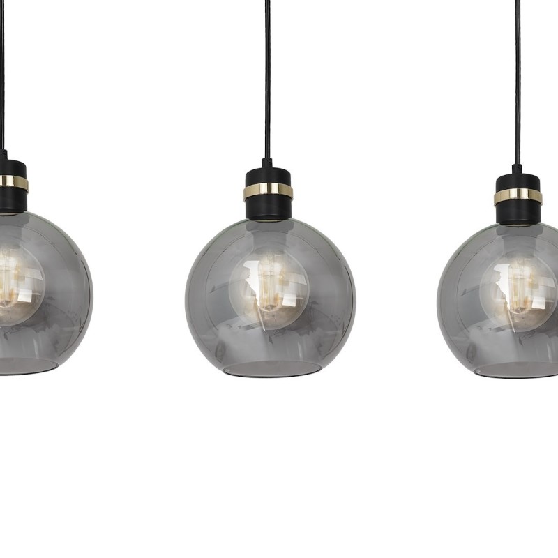 OMEGA BLACK/GOLD Hanging Lamp 3xE27 OMEGA BLACK/GOLD Hanging Lamp 3xE27