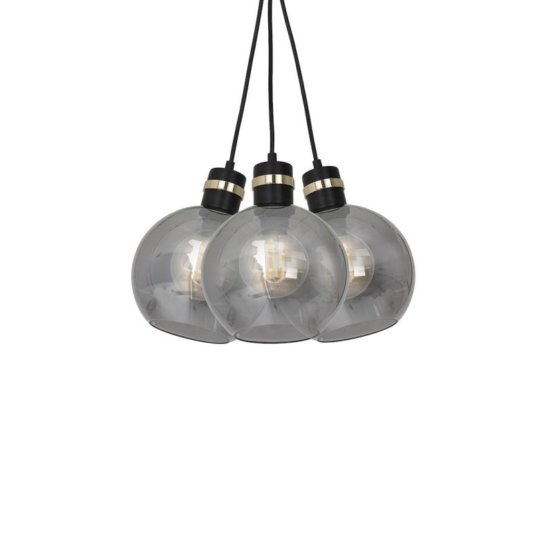 Підвісна лампа OMEGA BLACK/GOLD 3xE27 Підвісна лампа OMEGA BLACK/GOLD 3xE27