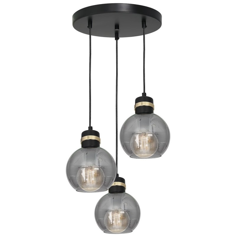 OMEGA BLACK/GOLD Pendant Lamp 3xE27 OMEGA BLACK/GOLD Pendant Lamp 3xE27