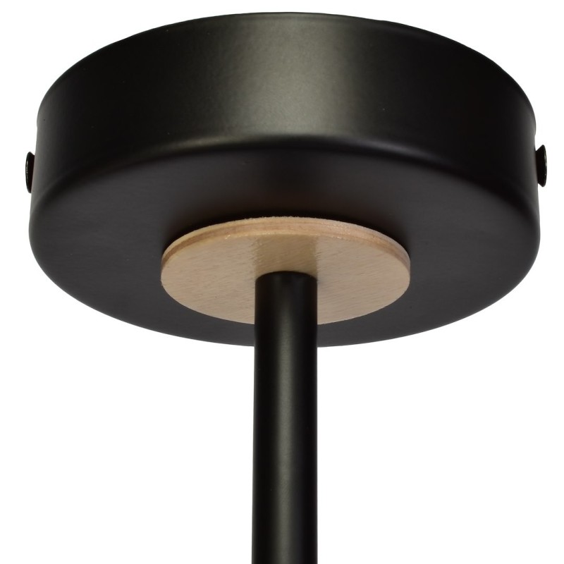 Ceiling lamp SALMA BLACK / WOOD 3xE27 Ceiling lamp SALMA BLACK / WOOD 3xE27