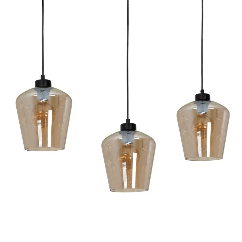 Lámpara colgante SANTIAGO AMBER 3xE27 Lámpara colgante SANTIAGO AMBER 3xE27
