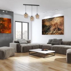 Hängelampe SANTIAGO AMBER 3xE27 Hängelampe SANTIAGO AMBER 3xE27