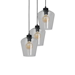 SANTIAGO CLEAR Pendant Lamp 3xE27 SANTIAGO CLEAR Pendant Lamp 3xE27