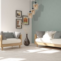 Hängelampe SANTIAGO AMBER 3xE27 Hängelampe SANTIAGO AMBER 3xE27