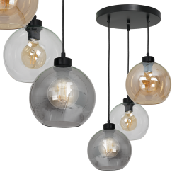 SOFIA MIX hanging lamp 3xE27