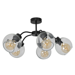 SOFIA CLEAR ceiling lamp 5xE27