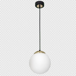 Lampa wisząca SPARTA BLACK / GOLD 1xE27 Lampa wisząca SPARTA BLACK / GOLD 1xE27