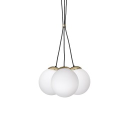 Lampa wisząca SPARTA BLACK / GOLD 3xE14 Lampa wisząca SPARTA BLACK / GOLD 3xE14