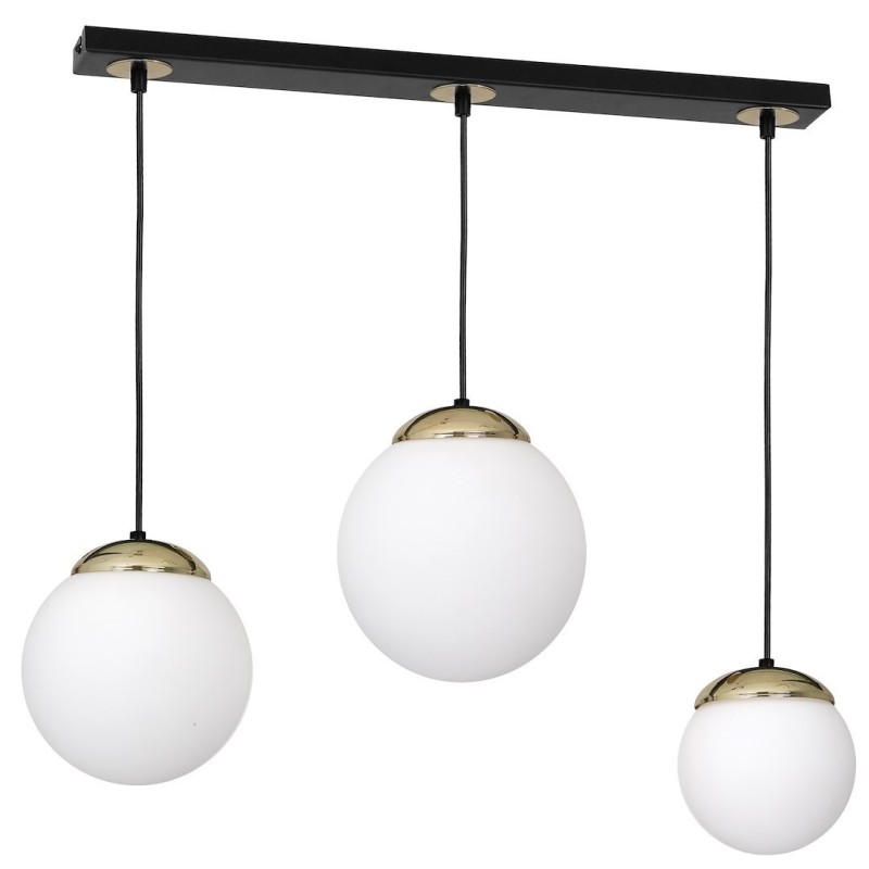SPARTA BLACK / GOLD Pendant Lamp 3xE14 SPARTA BLACK / GOLD Pendant Lamp 3xE14