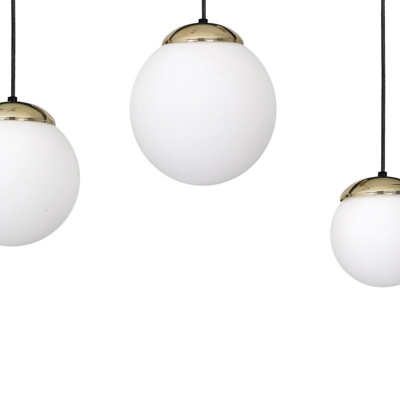 Lampa wisząca SPARTA BLACK / GOLD 3xE14 Lampa wisząca SPARTA BLACK / GOLD 3xE14