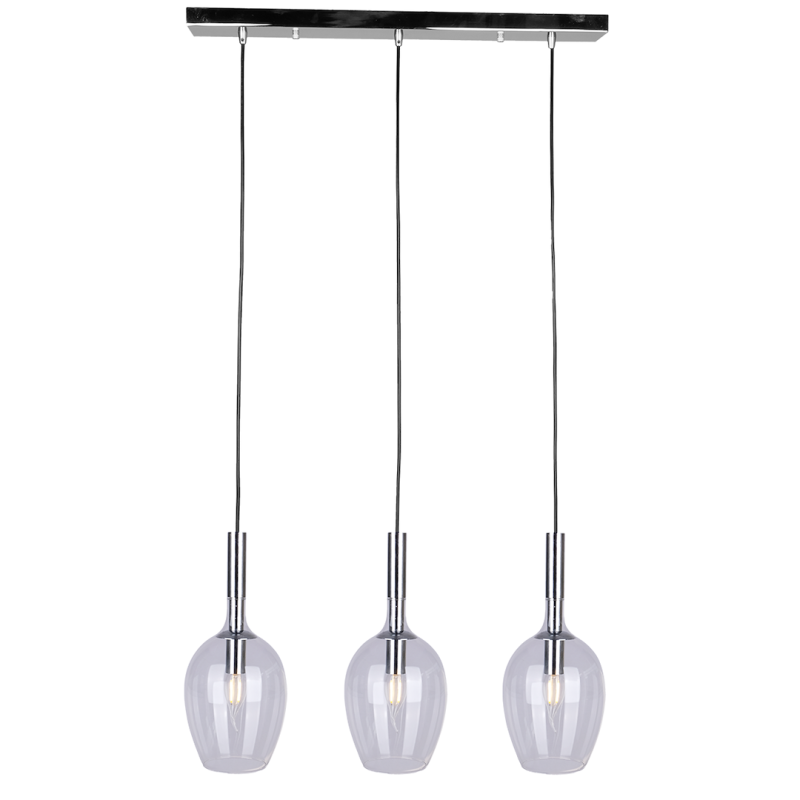 Lampa wisząca TANGO CLEAR 3xE14 Lampa wisząca TANGO CLEAR 3xE14