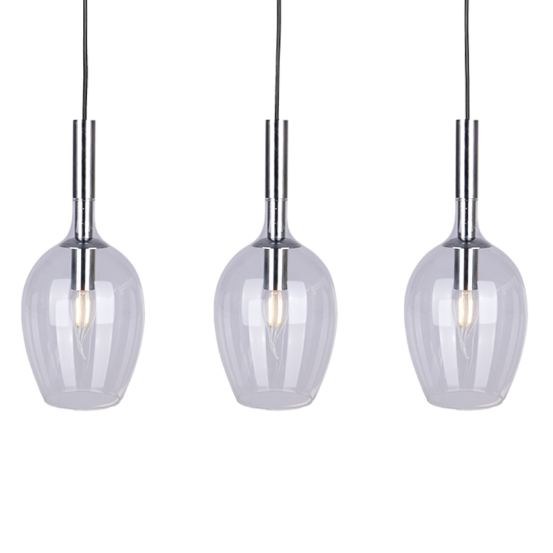 Lampa wisząca TANGO CLEAR 3xE14 Lampa wisząca TANGO CLEAR 3xE14