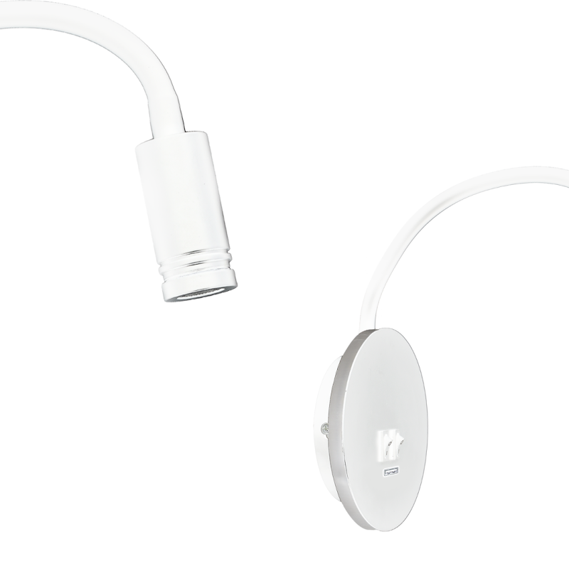 BASE 8W+2W WHITE night lamp