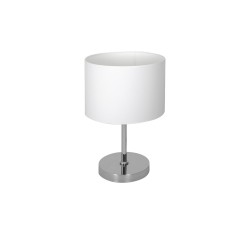 Lampka stołowa Casino Biały / Chrom 1xE27 Lampka stołowa Casino Biały / Chrom 1xE27
