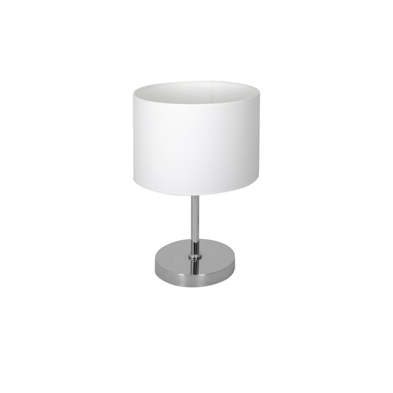 Lampka stołowa Casino Biały / Chrom 1xE27 Lampka stołowa Casino Biały / Chrom 1xE27