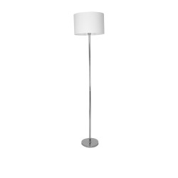 Casino Floor Lamp 1xE27 White / Chrome Casino Floor Lamp 1xE27 White / Chrome