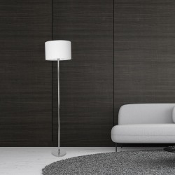 Casino Floor Lamp 1xE27 White / Chrome Casino Floor Lamp 1xE27 White / Chrome