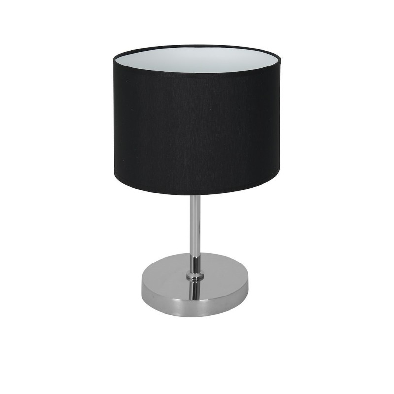 Lámpara de mesa CASINO NEGRO/CROMO 1xE27 Lámpara de mesa CASINO NEGRO/CROMO 1xE27