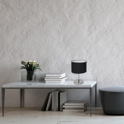 Lámpara de mesa CASINO NEGRO/CROMO 1xE27 Lámpara de mesa CASINO NEGRO/CROMO 1xE27