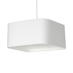 NAPOLI WHITE/CHROME Hanging Lamp 1xE27 NAPOLI WHITE/CHROME Hanging Lamp 1xE27