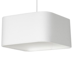 NAPOLI WHITE/CHROME Hanging Lamp 1xE27 NAPOLI WHITE/CHROME Hanging Lamp 1xE27