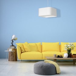 Lampa wisząca Napoli Biały / Chrom 1xE27 Lampa wisząca Napoli Biały / Chrom 1xE27