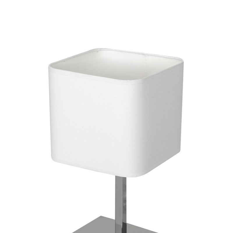 Lampka stołowa Napoli Biały / Chrom 1xE27 Lampka stołowa Napoli Biały / Chrom 1xE27