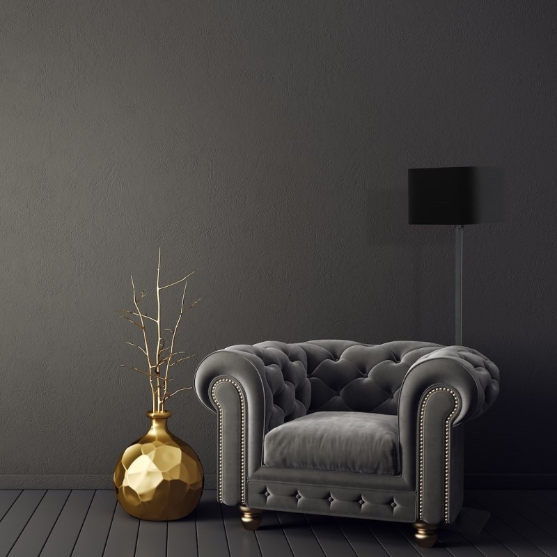 NAPOLI BLACK/GOLD Floor Lamp 1xE27 NAPOLI BLACK/GOLD Floor Lamp 1xE27