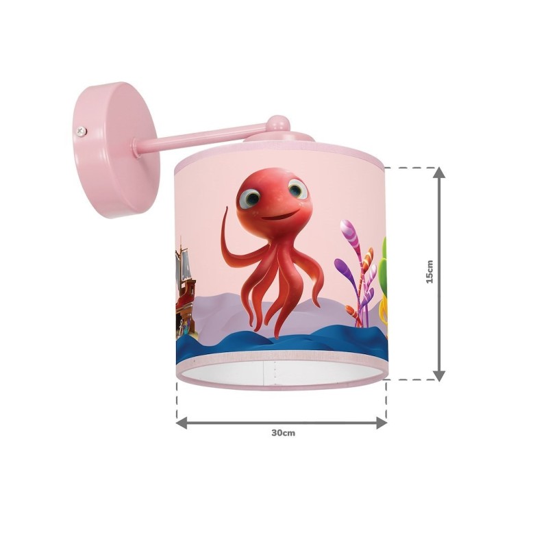 Octopus LOLA Wall Lamp MiniMini 1xE27 Octopus LOLA Wall Lamp MiniMini 1xE27