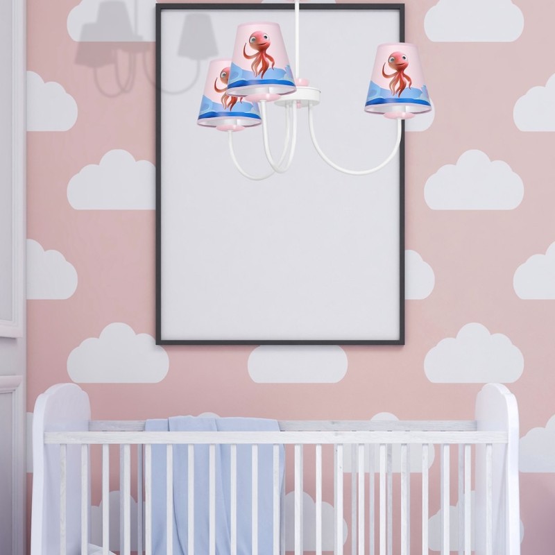 Żyrandol OŚMIORNICA LOLA MiniMini 3xE14 Żyrandol OŚMIORNICA LOLA MiniMini 3xE14