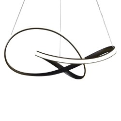 CAPPIO BLACK 36W LED HANGING LAMP CAPPIO BLACK 36W LED HANGING LAMP