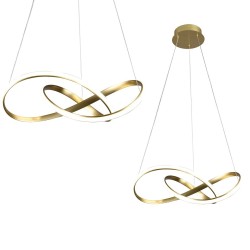 HÄNGELEUCHTE CAPPIO GOLD 36W LED