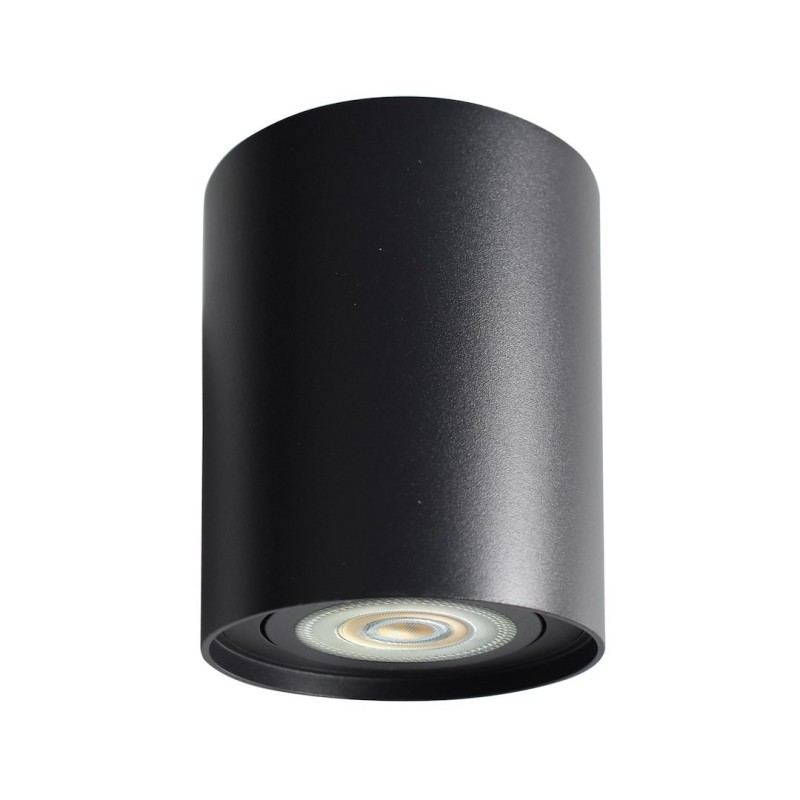 Spot Bima Round Black 1xGU10